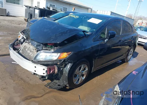 2014 Honda Civic Lx from USA, damaged, VIN 19XFB2F55EE263019